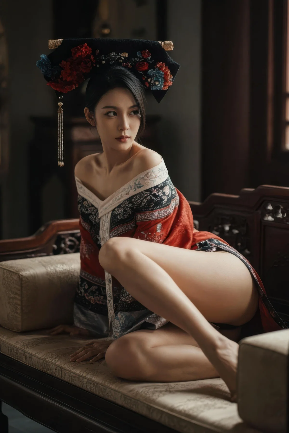 AIG  No.429 柒琪喵格格制服爆乳写真 - 34
