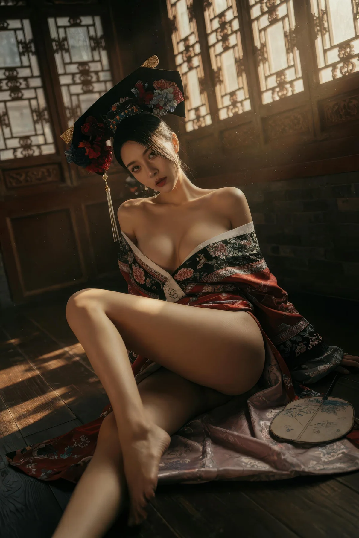 AIG  No.429 柒琪喵格格制服爆乳写真 - 44