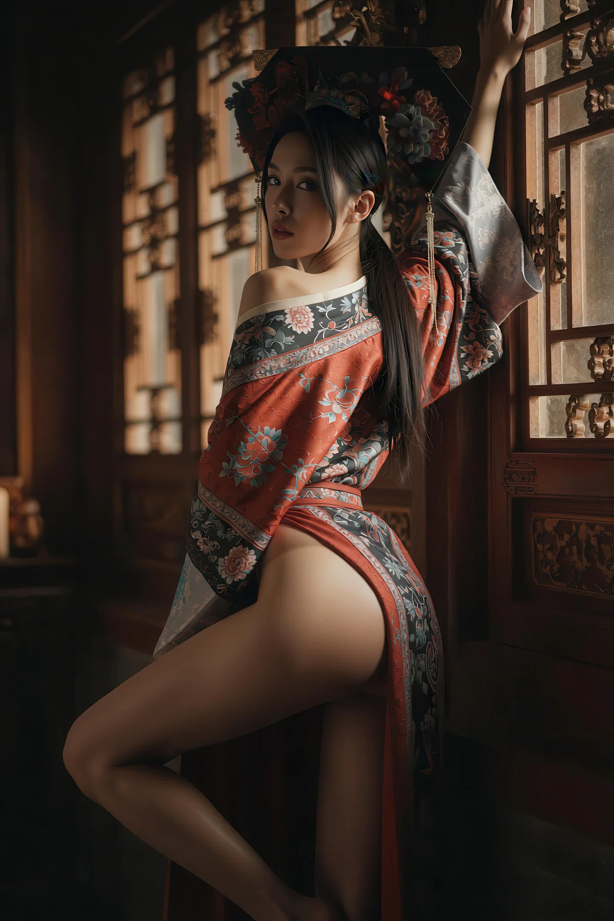 AIG  No.429 柒琪喵格格制服爆乳写真 - 69