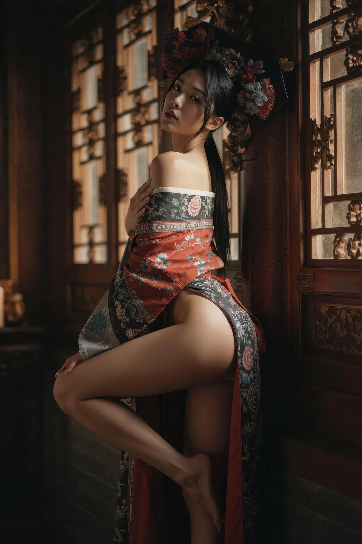 AIG  No.429 柒琪喵格格制服爆乳写真 - 70