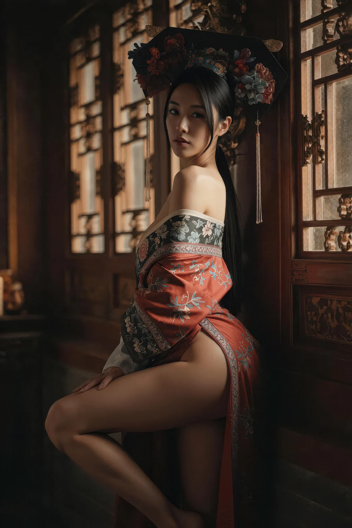 AIG  No.429 柒琪喵格格制服爆乳写真 - 71