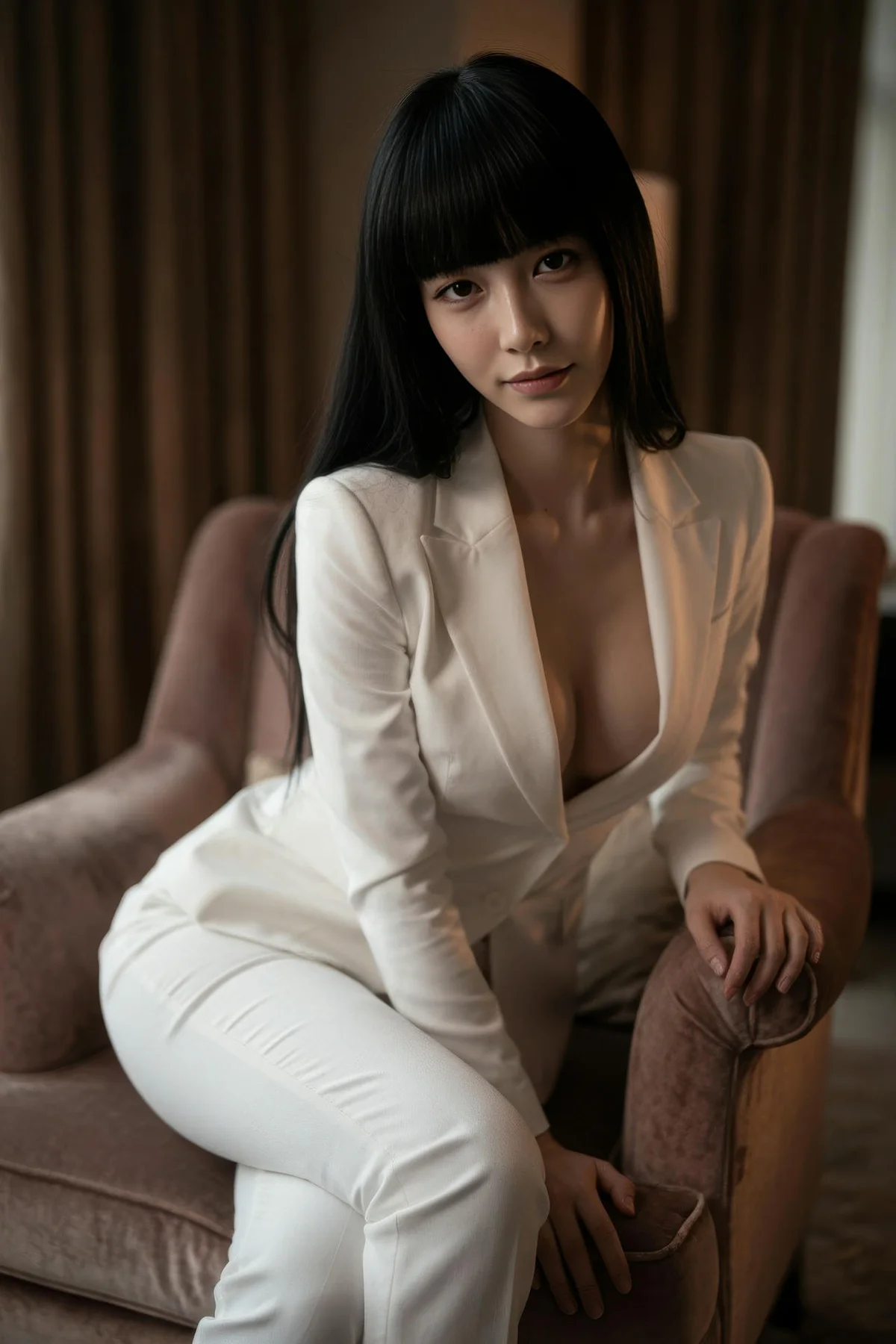 AIG  No.433 九歌lina白色ol制服爆乳 - 29