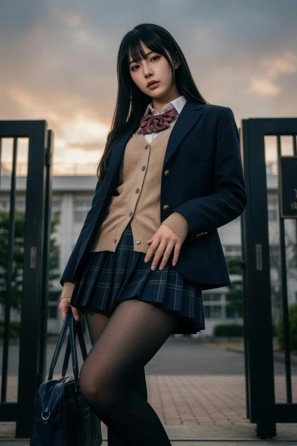 AIG  No.437 芭喜mila爆乳jk制服 - 13