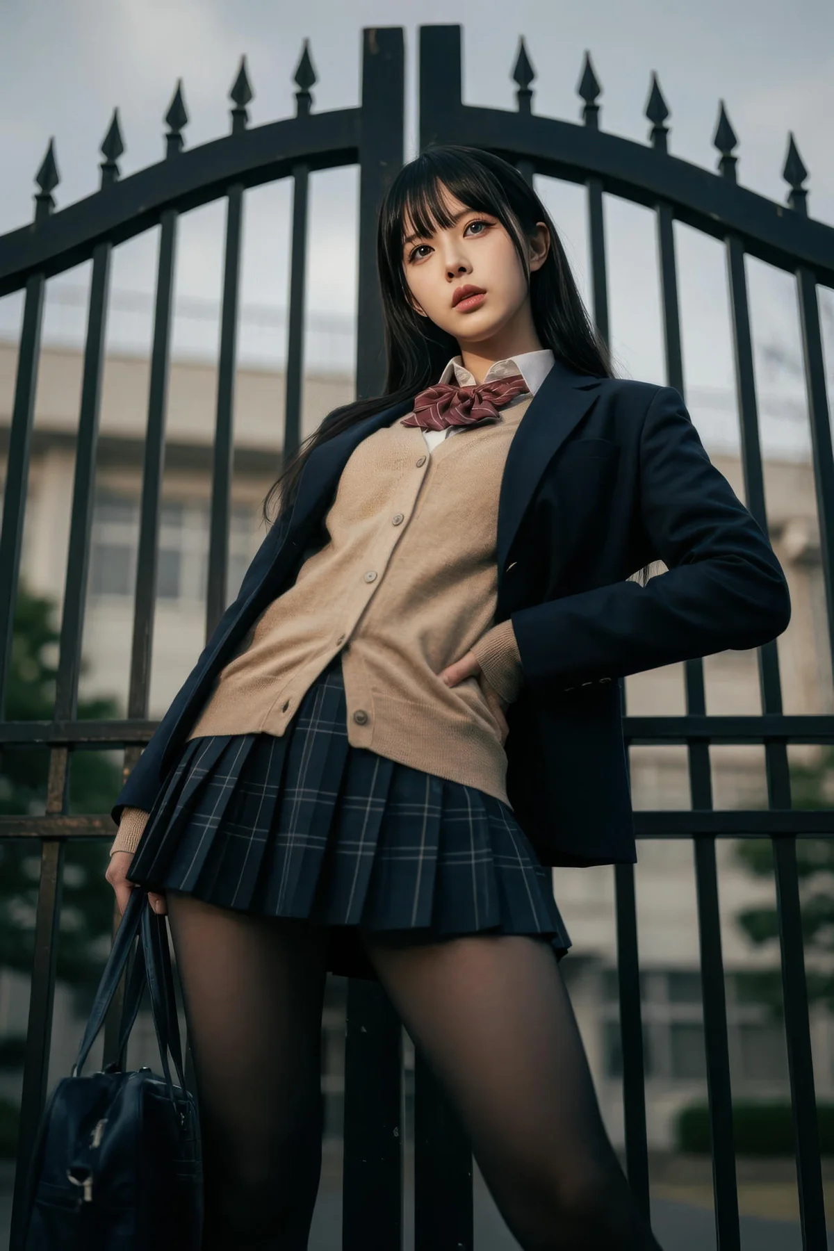 AIG  No.437 芭喜mila爆乳jk制服 - 14