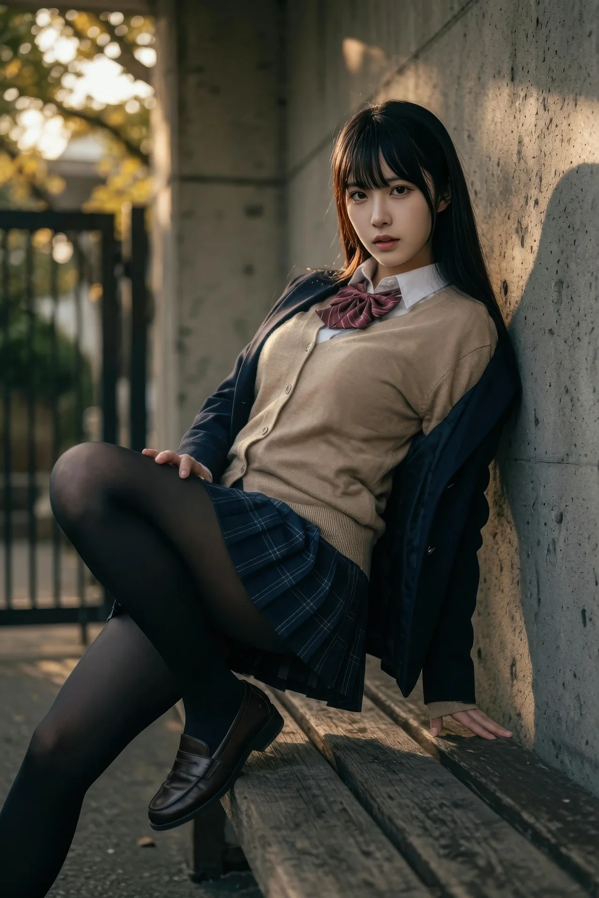 AIG  No.437 芭喜mila爆乳jk制服 - 15