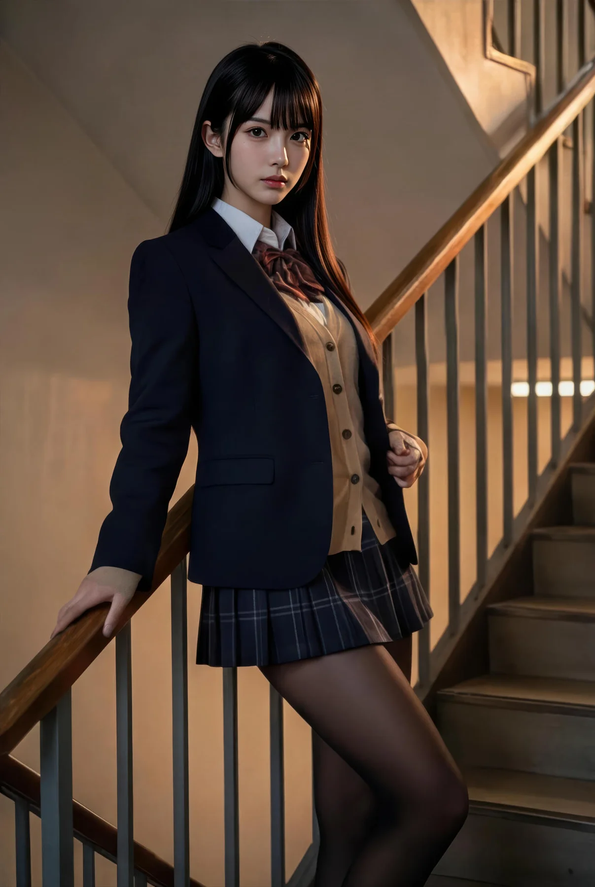 AIG  No.437 芭喜mila爆乳jk制服 - 16