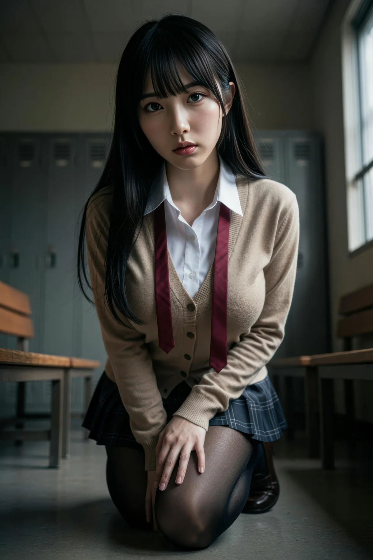 AIG  No.437 芭喜mila爆乳jk制服 - 35