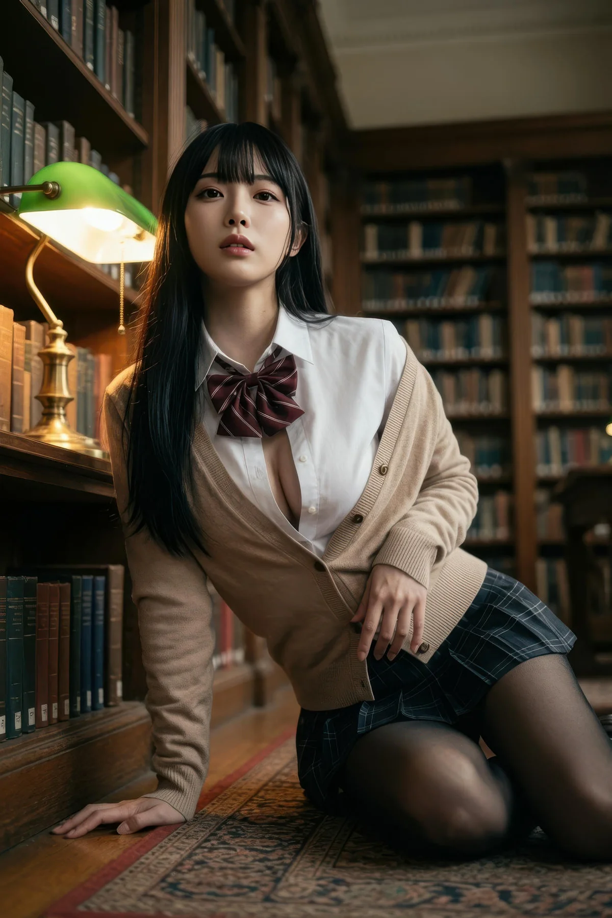 AIG  No.437 芭喜mila爆乳jk制服 - 45