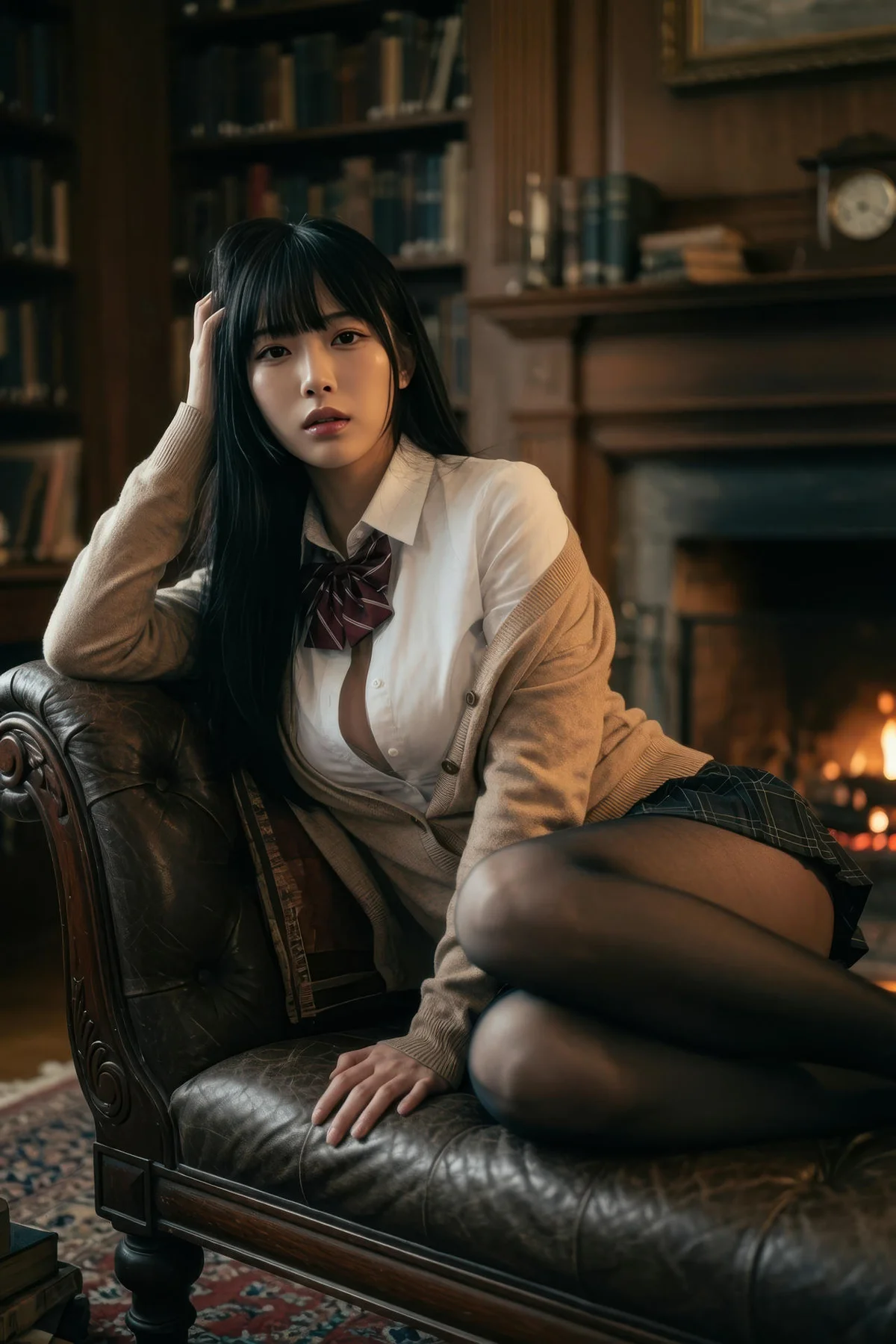 AIG  No.437 芭喜mila爆乳jk制服 - 48