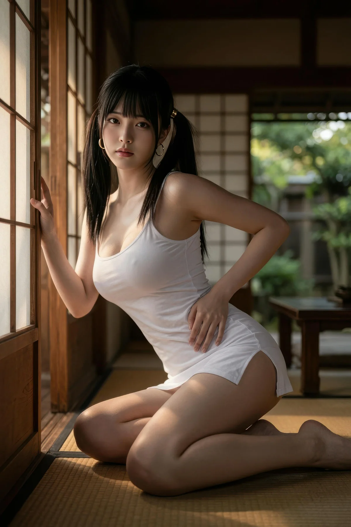 AIG  No.439 柚柚sasa白色睡裙 - 66