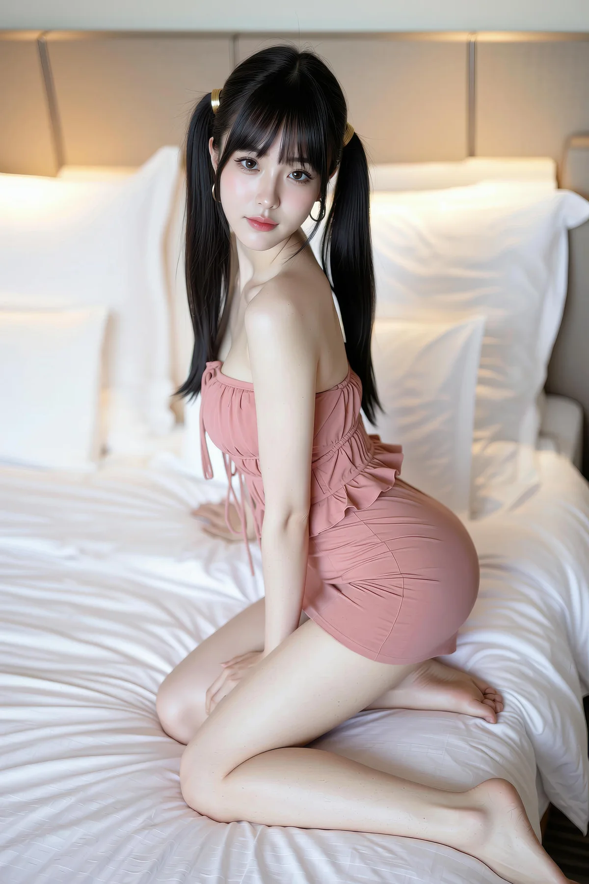 AIG  No.441 柚柚sasa粉色爆乳紧身裙 - 63