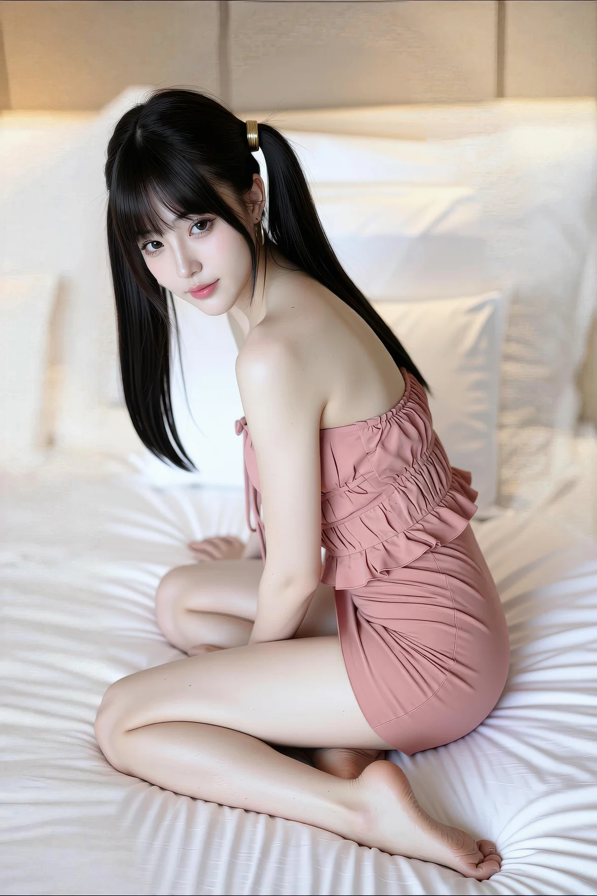 AIG  No.441 柚柚sasa粉色爆乳紧身裙 - 65