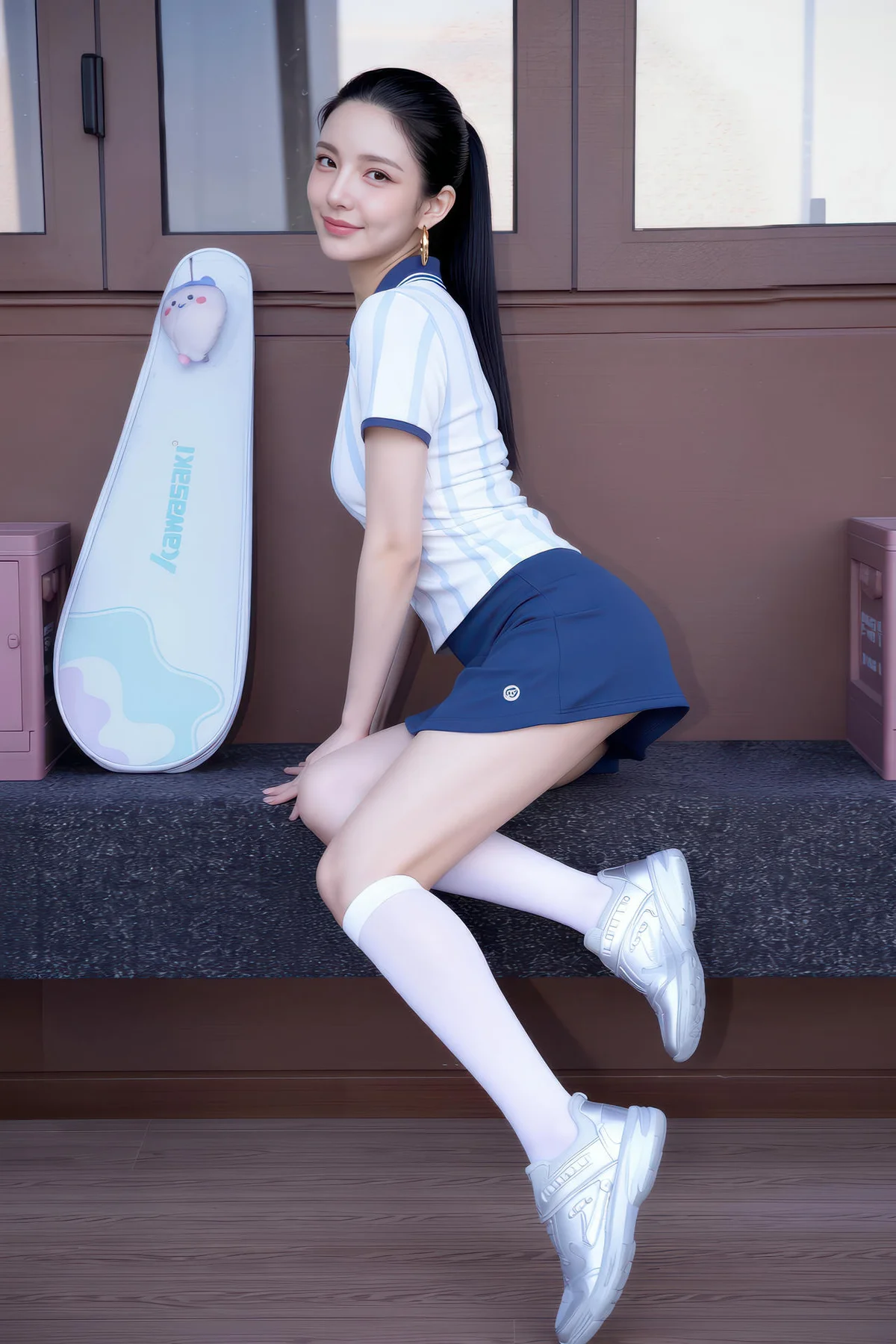 AIG  No.456 米妹运动套装活力美女 - 54