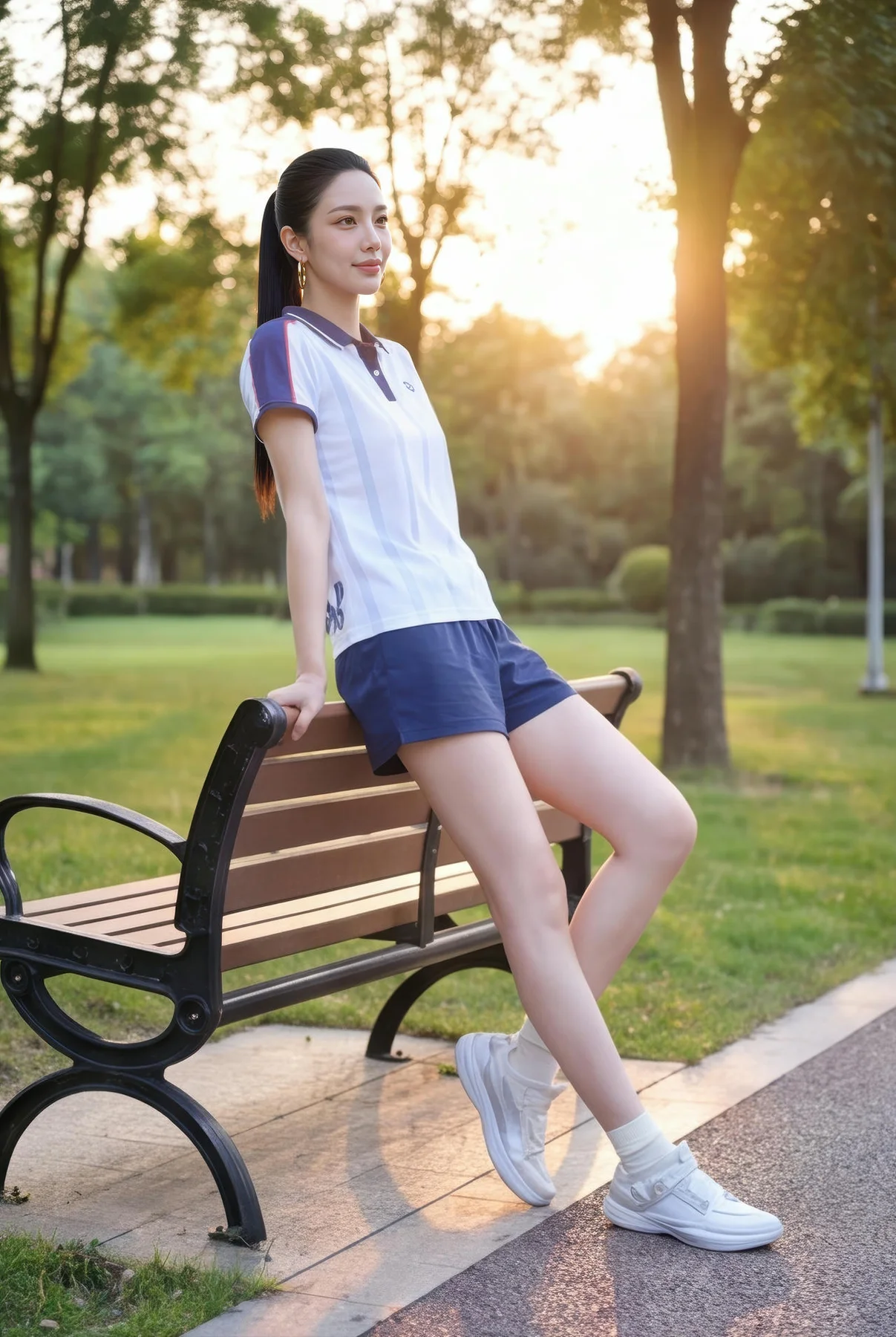 AIG  No.456 米妹运动套装活力美女 - 56