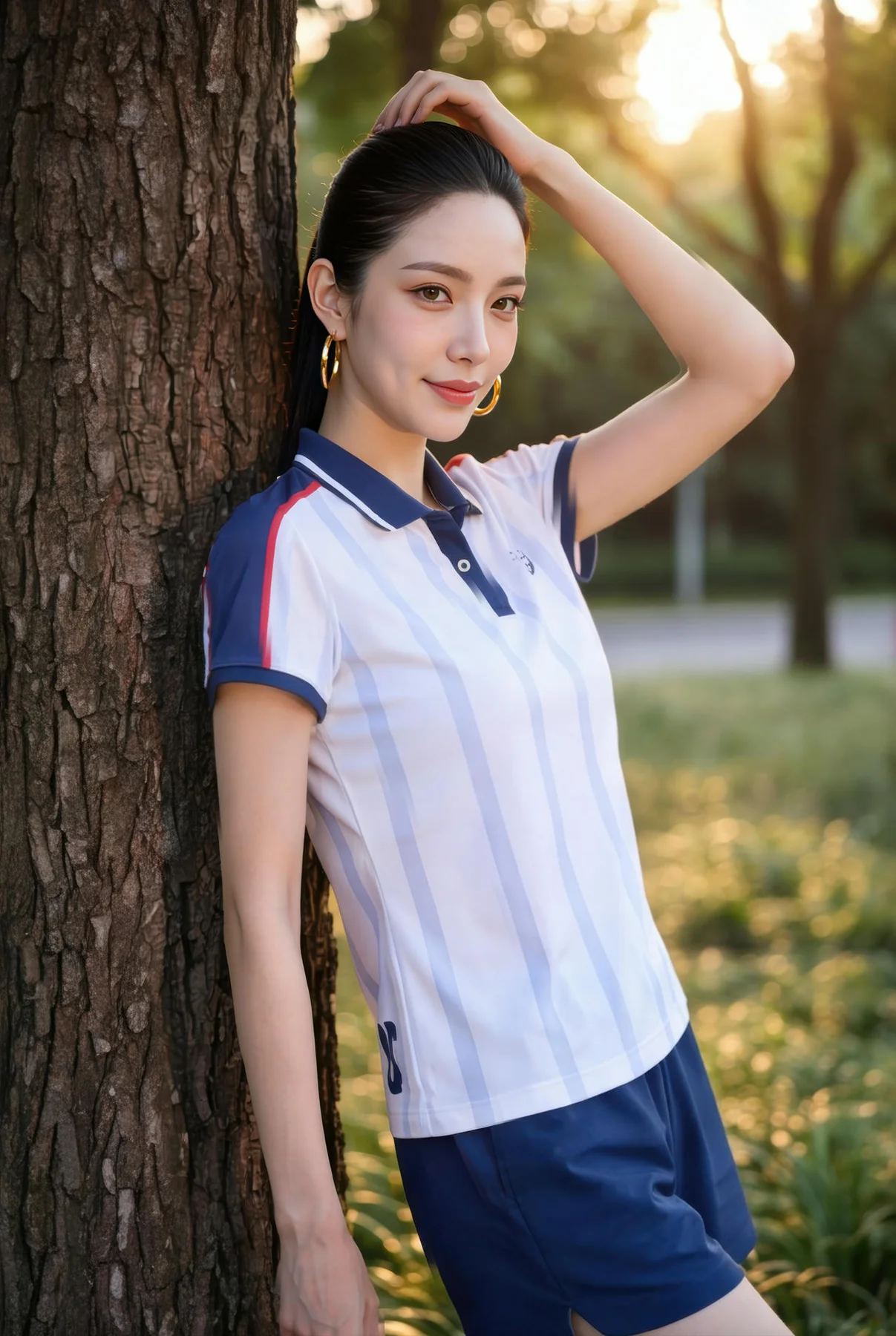 AIG  No.456 米妹运动套装活力美女 - 57
