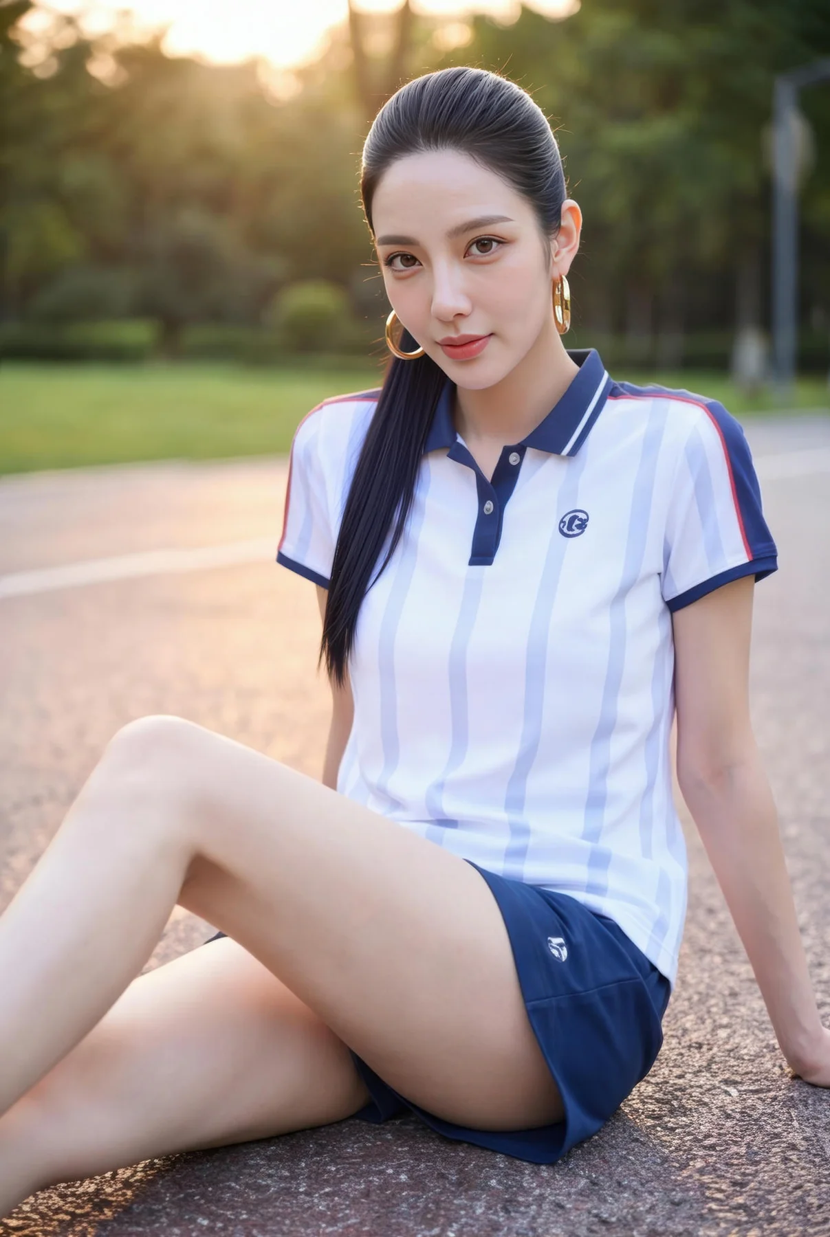 AIG  No.456 米妹运动套装活力美女 - 62