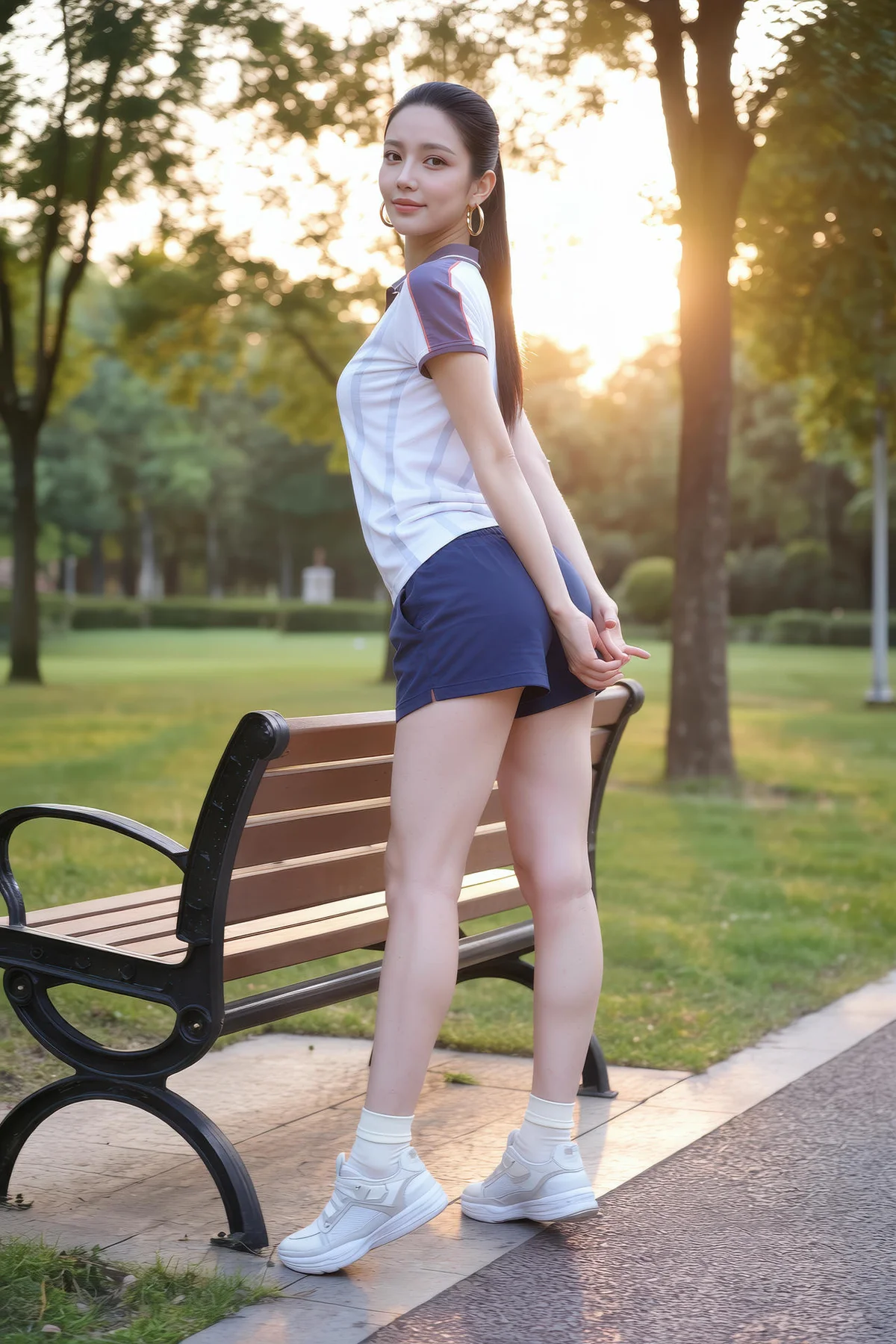 AIG  No.456 米妹运动套装活力美女 - 67
