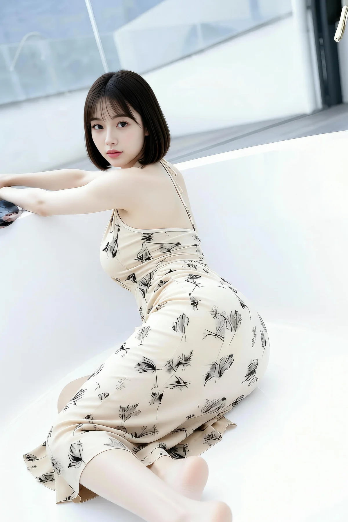 AIG  No.461 小乔碎花长裙写真 - 20