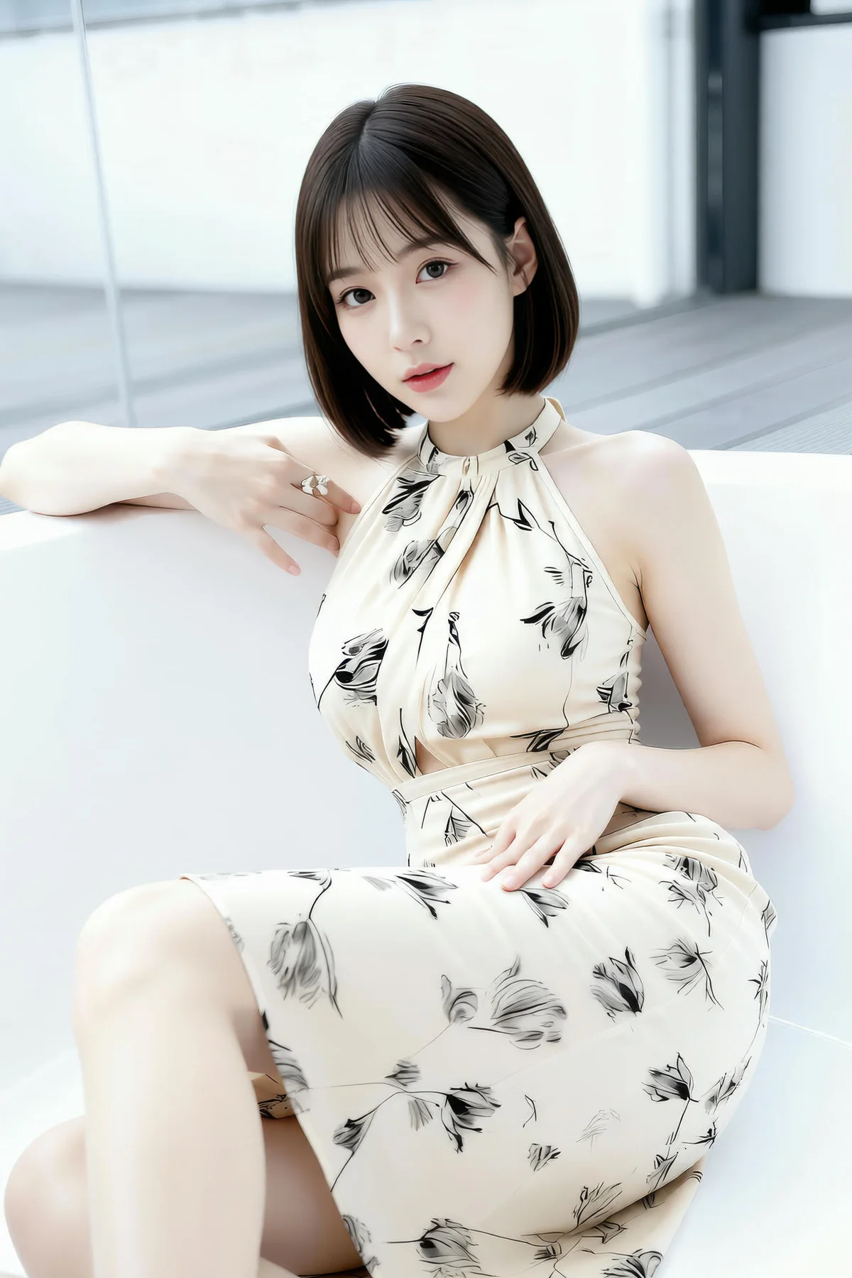 AIG  No.461 小乔碎花长裙写真 - 21