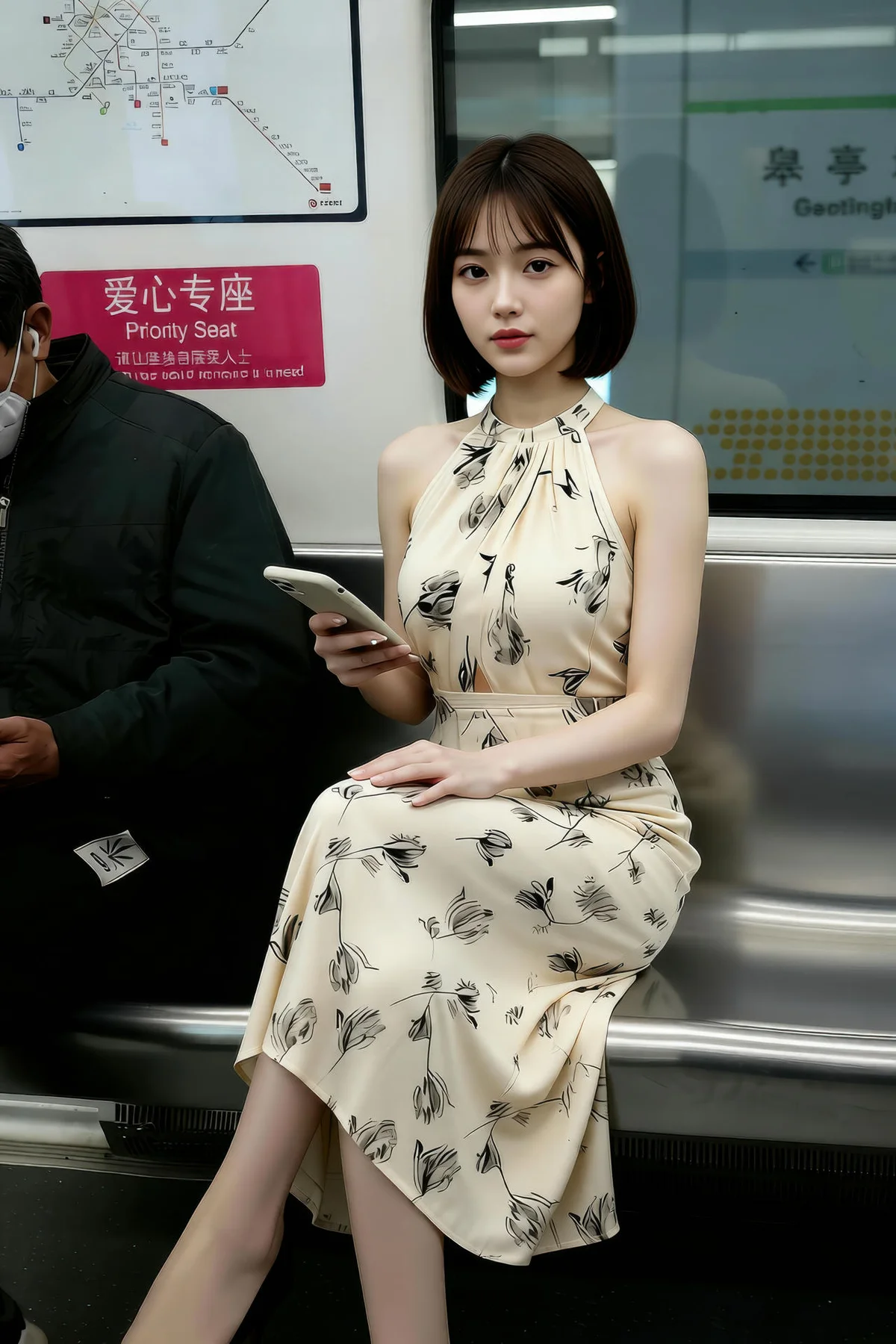 AIG  No.461 小乔碎花长裙写真 - 55