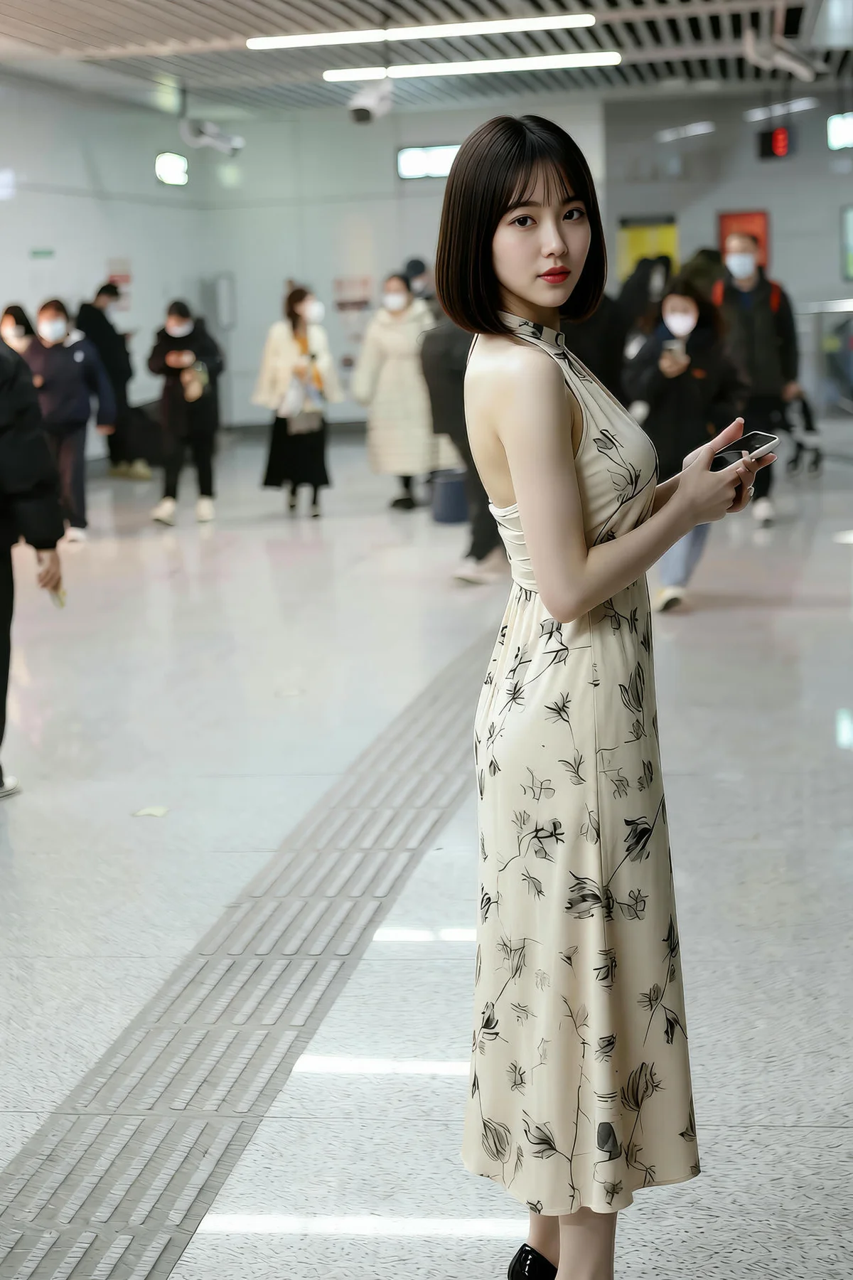 AIG  No.461 小乔碎花长裙写真 - 62