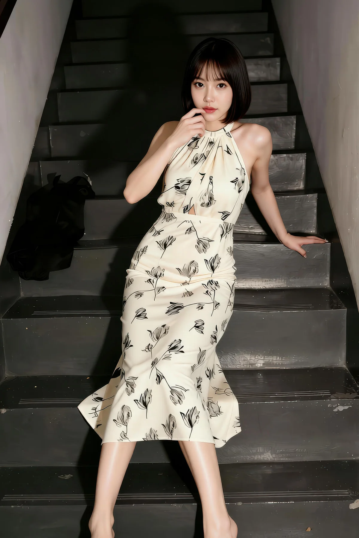 AIG  No.461 小乔碎花长裙写真 - 74