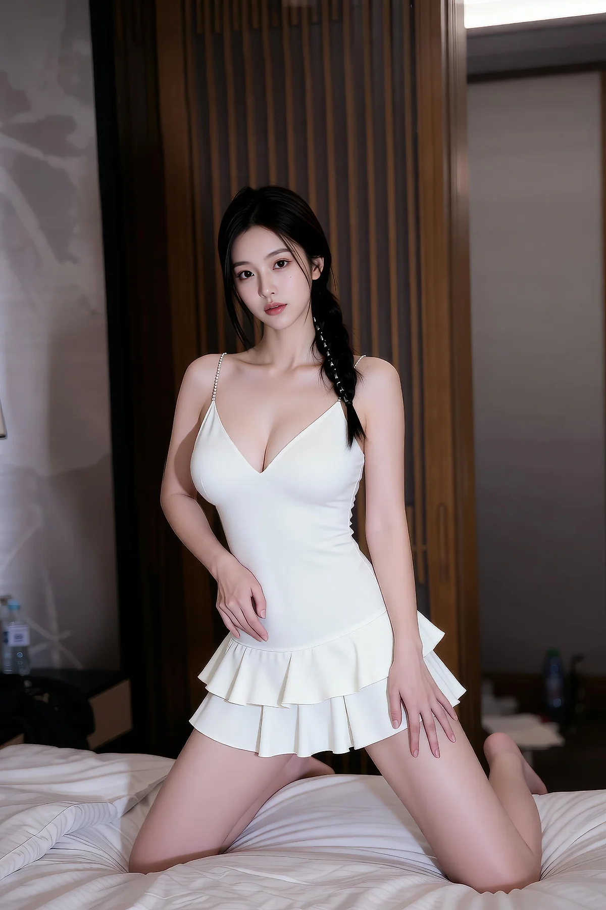 AIG  No.466 熙蕾学姐爆乳吊带短裙 - 57
