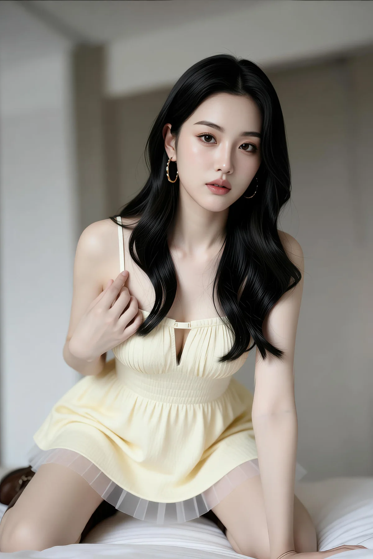 AIG  No.469 乐瑶黄色抹胸短裙 - 26