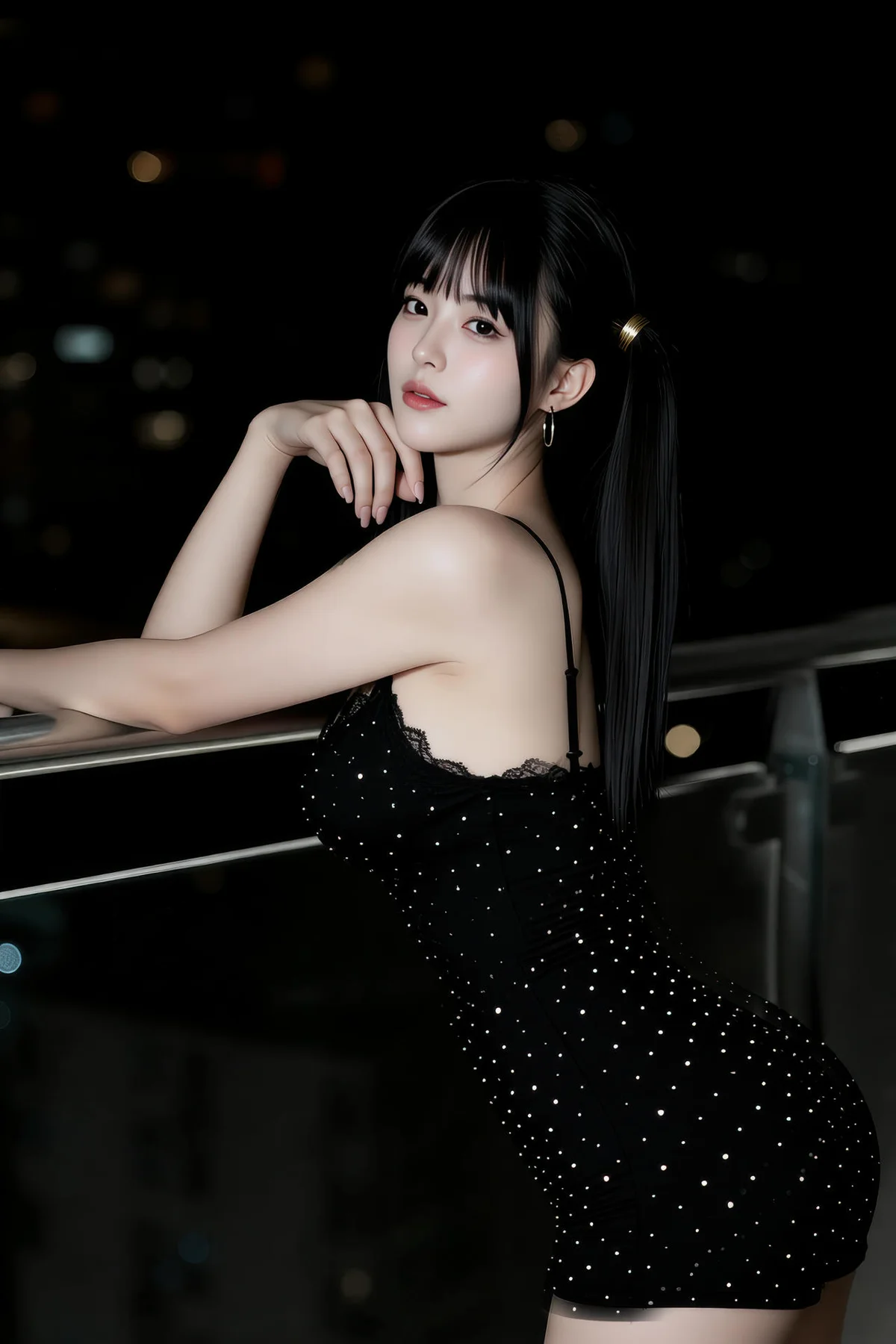 AIG  No.472 柚柚sasa黑色连体裤 - 57