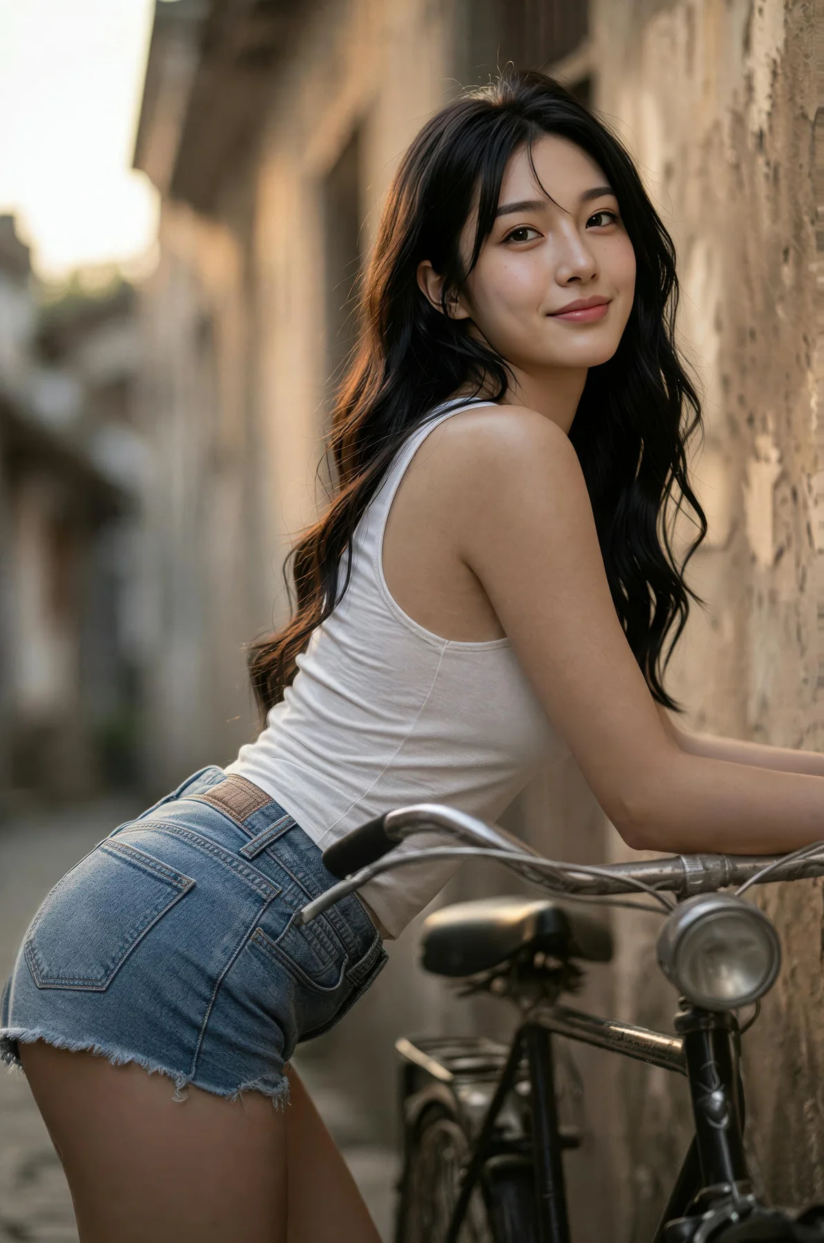 AIG  No.473 糖er白色背心爆乳 - 40