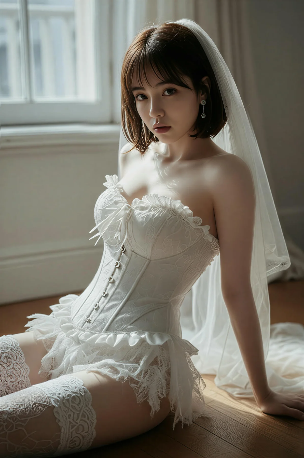 AIG  No.478 小乔白丝婚纱主题 - 13