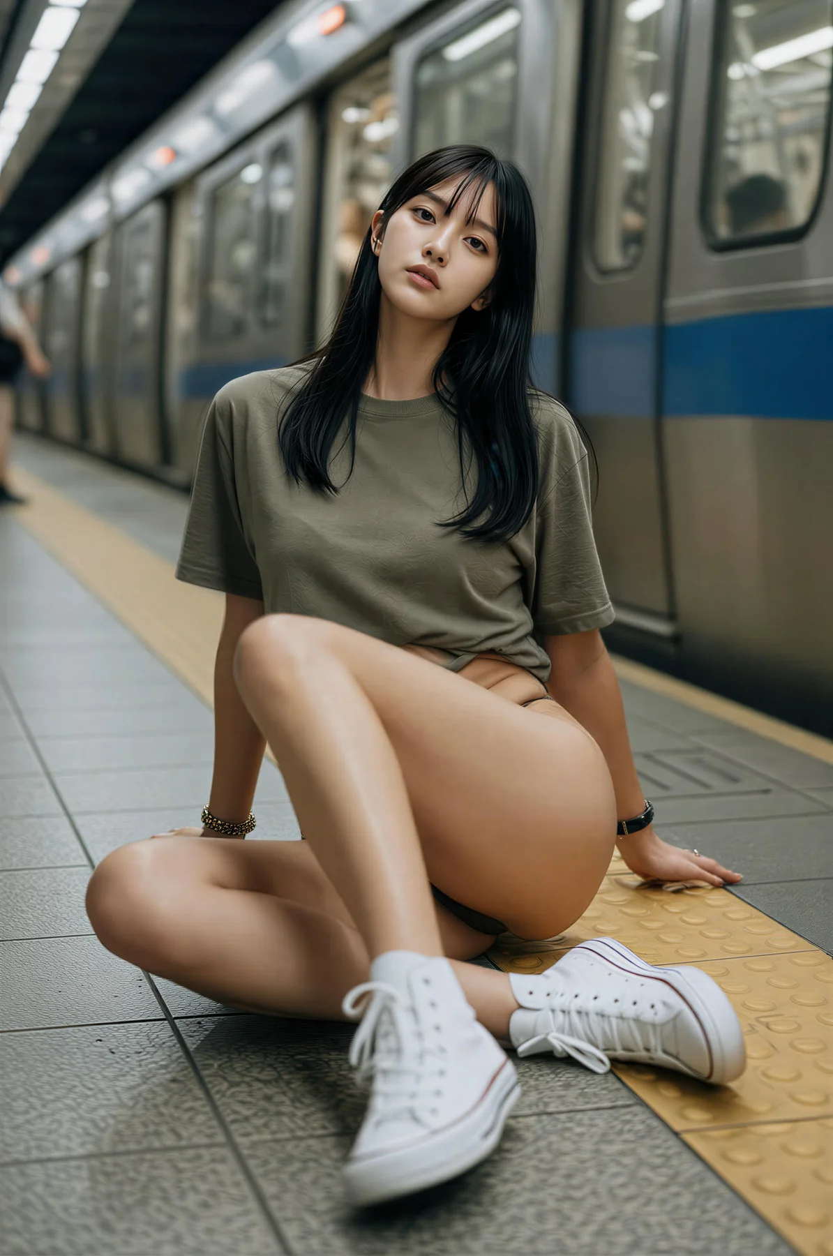 AIG  No.482 芭喜mila地铁性感写真 - 19