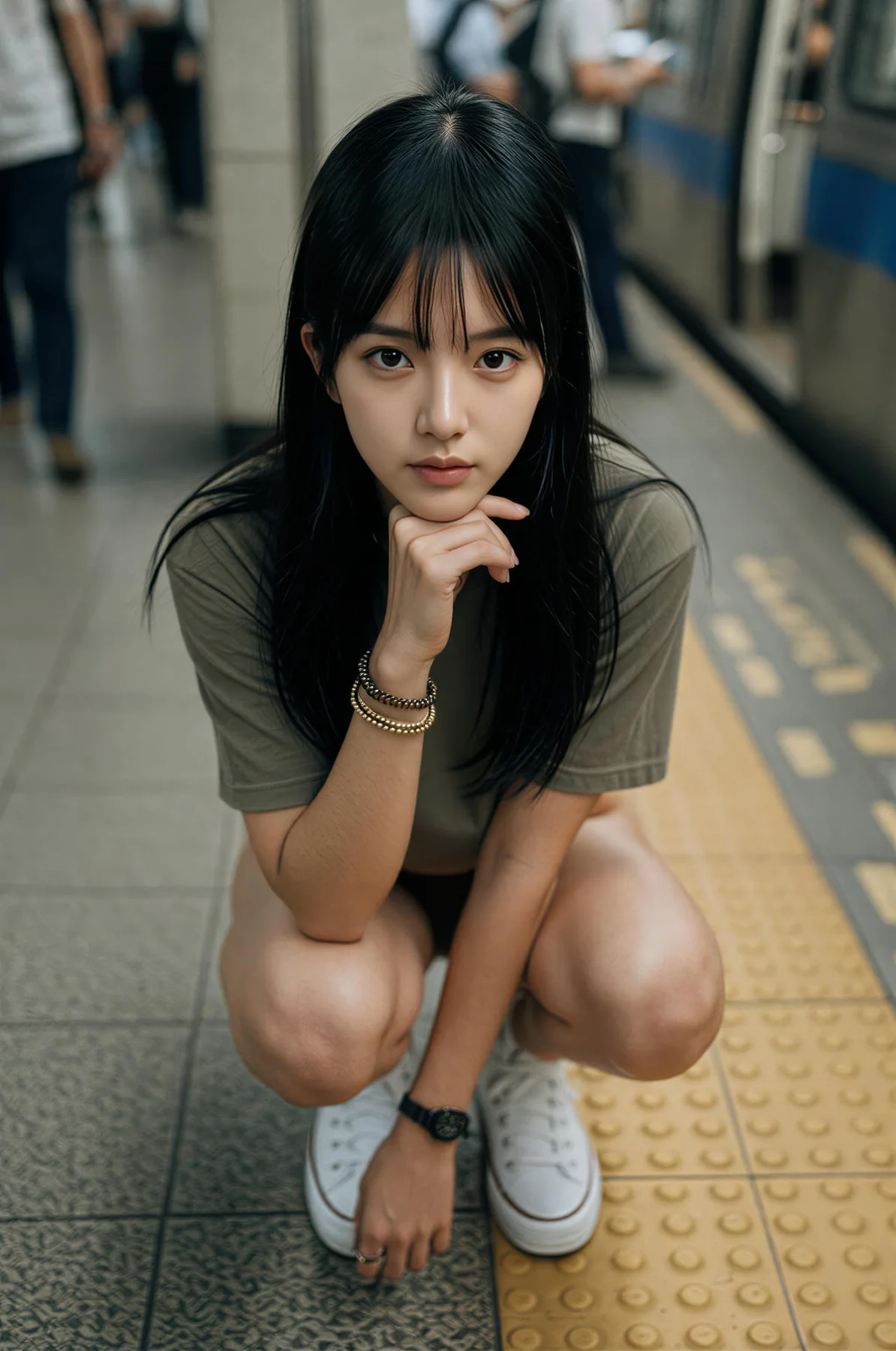 AIG  No.482 芭喜mila地铁性感写真 - 23