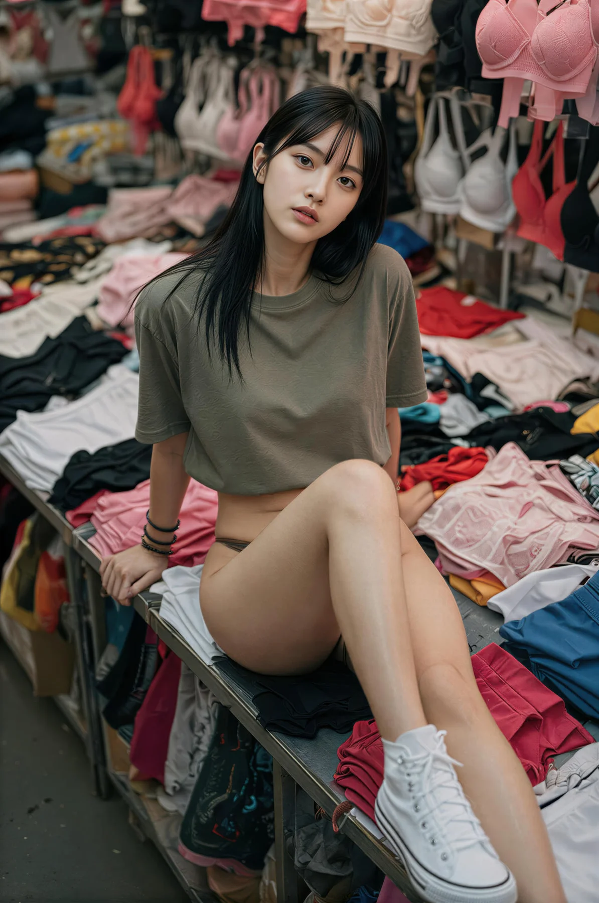 AIG  No.482 芭喜mila地铁性感写真 - 43
