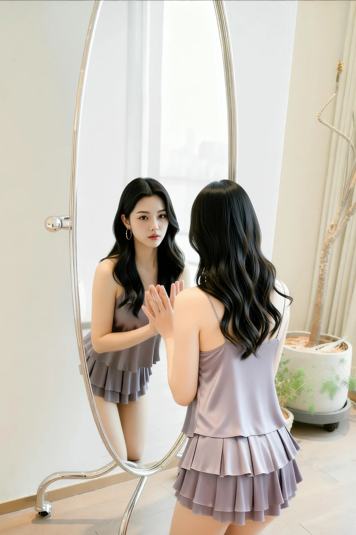 AIG  No.483 乐瑶丝绸睡衣写真 - 61