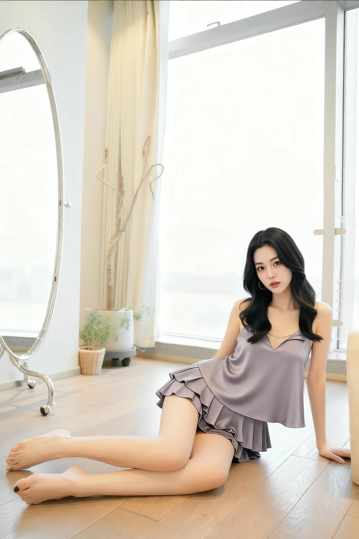 AIG  No.483 乐瑶丝绸睡衣写真 - 70