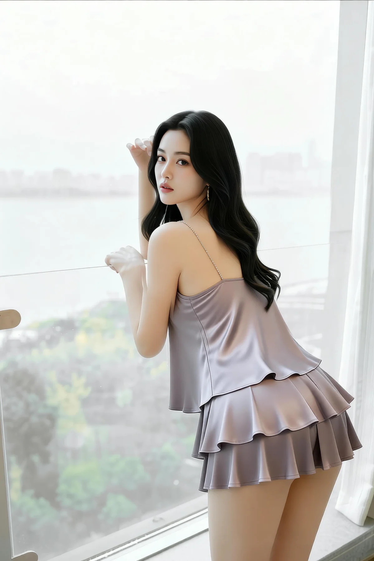AIG  No.483 乐瑶丝绸睡衣写真 - 74