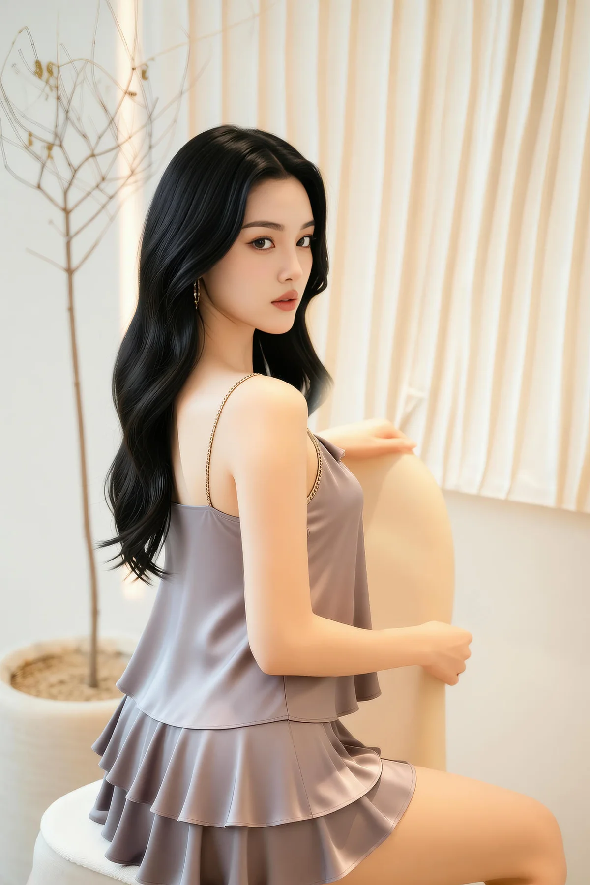 AIG  No.483 乐瑶丝绸睡衣写真 - 90