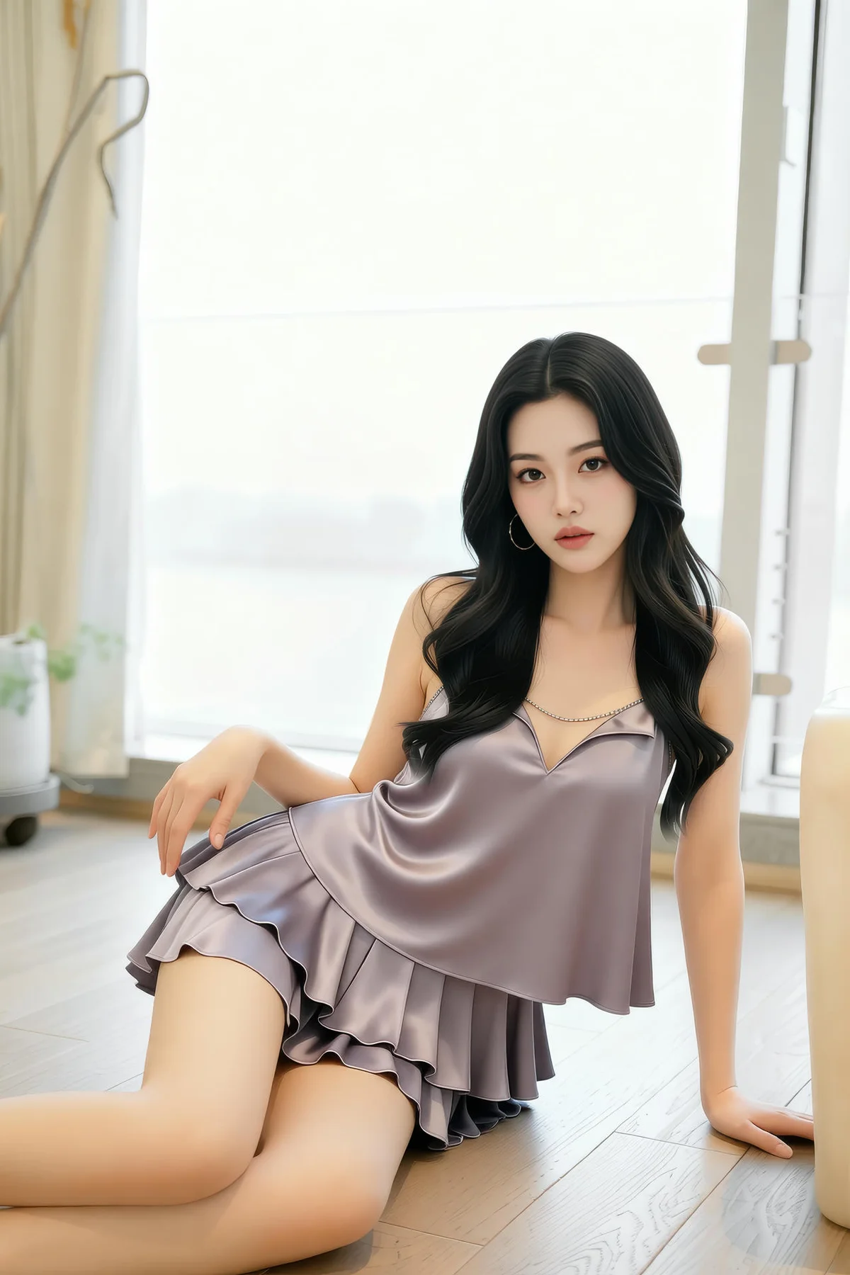 AIG  No.483 乐瑶丝绸睡衣写真 - 95