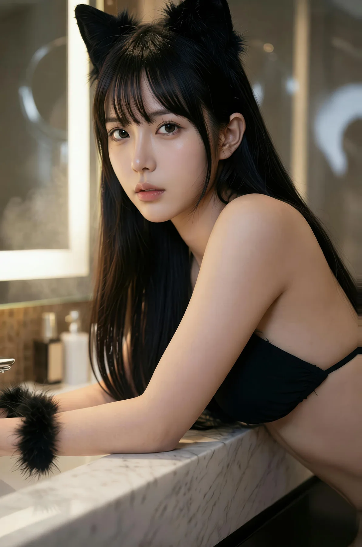 AIG  No.486 芭喜mila俏皮小猫咪内衣 - 40