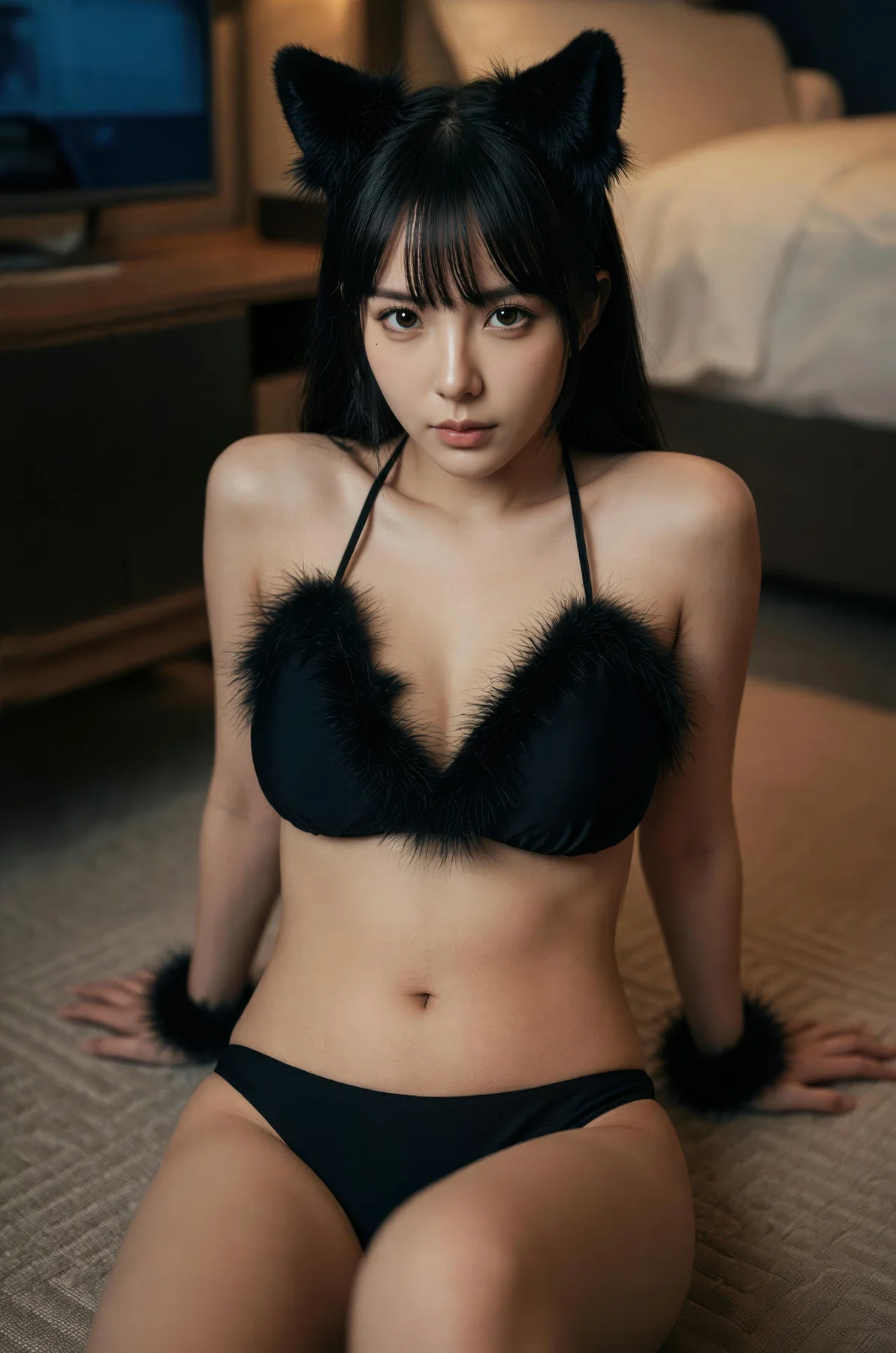 AIG  No.486 芭喜mila俏皮小猫咪内衣 - 56