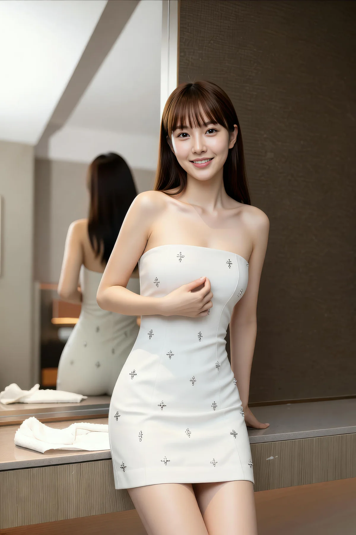 AIG  No.490 婉婉白色美腿香肩写真 - 30