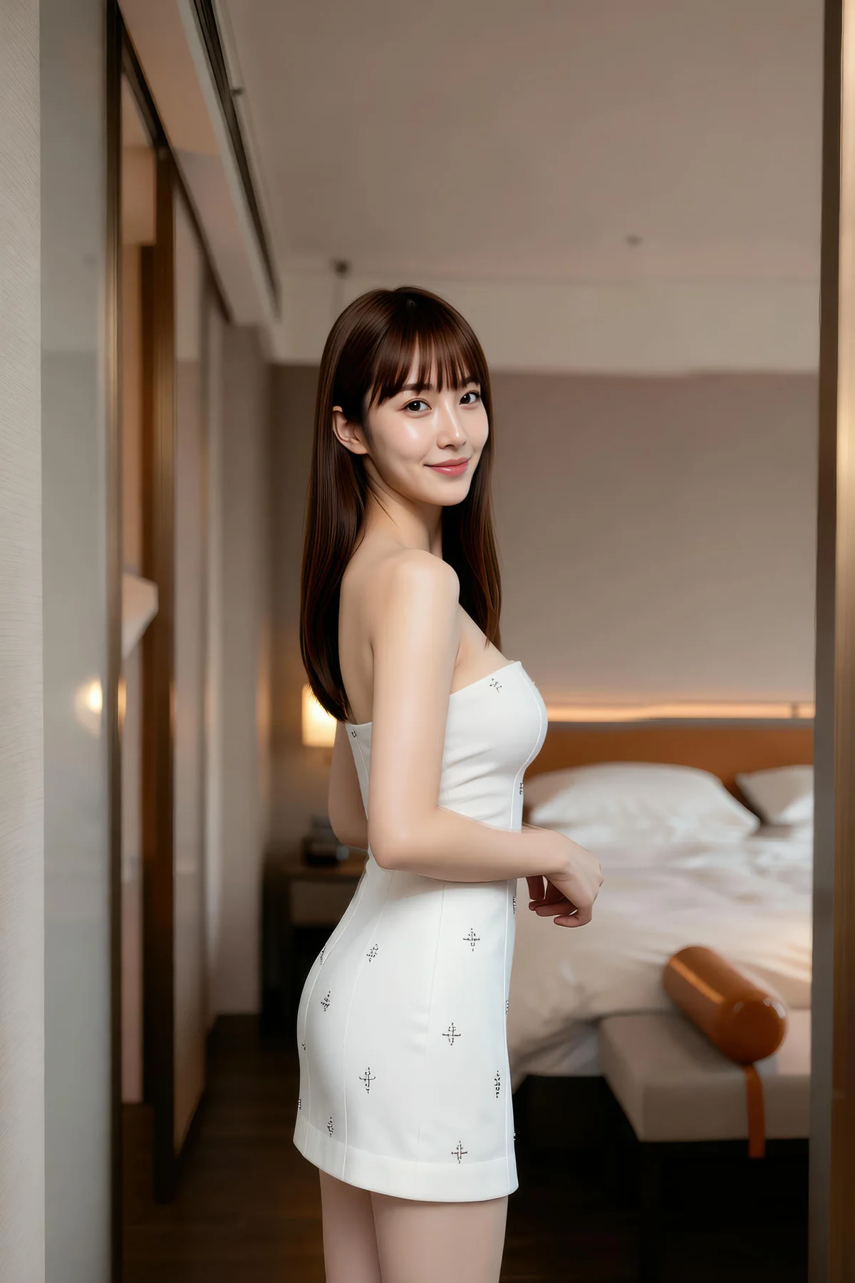 AIG  No.490 婉婉白色美腿香肩写真 - 32