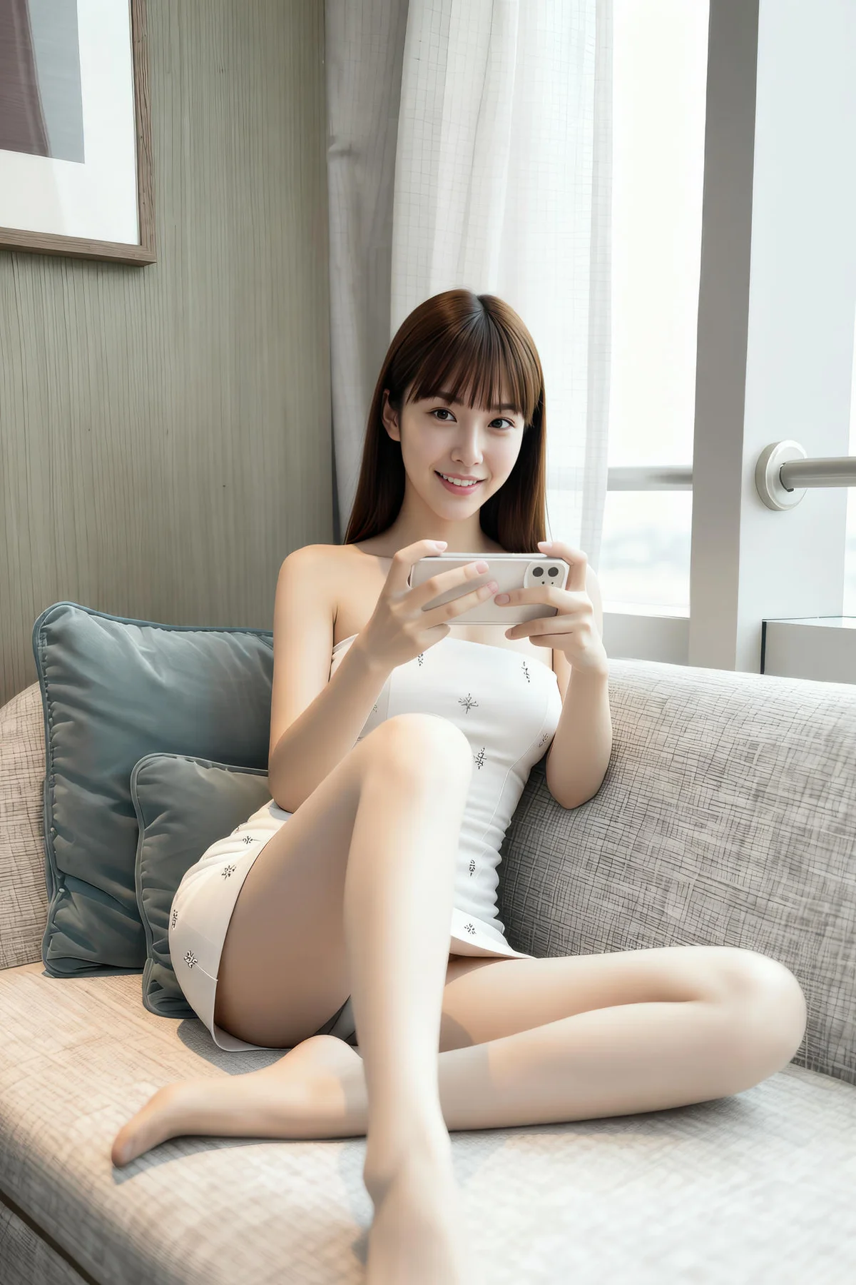 AIG  No.490 婉婉白色美腿香肩写真 - 34
