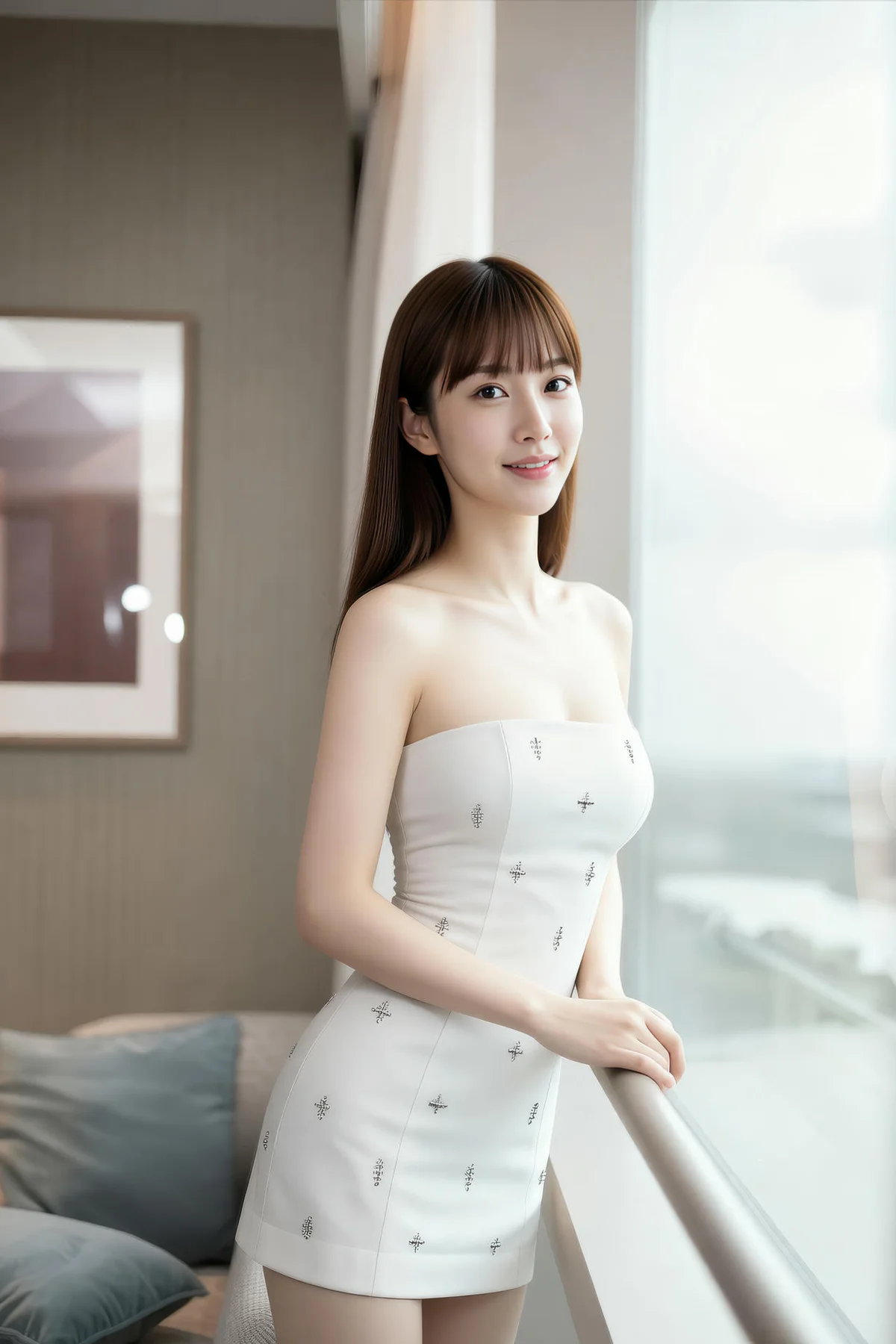 AIG  No.490 婉婉白色美腿香肩写真 - 42