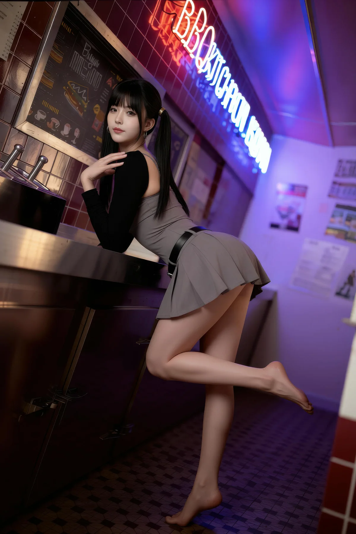AIG  No.495 柚柚sasa爆乳短裙少女 - 37