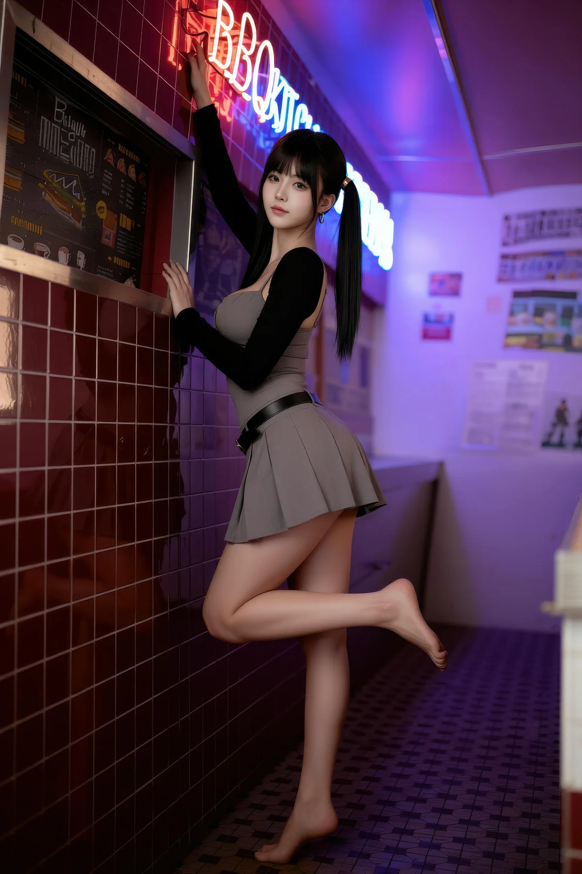 AIG  No.495 柚柚sasa爆乳短裙少女 - 39