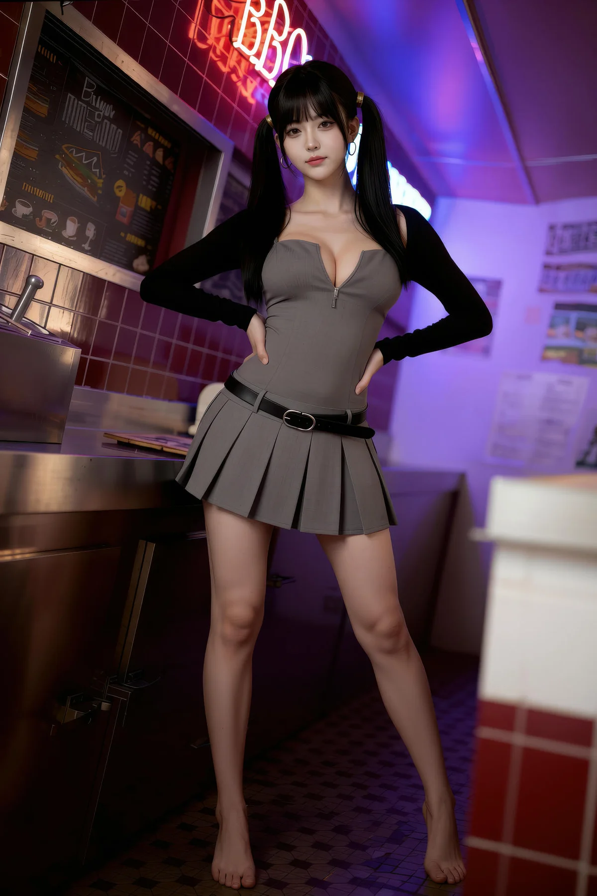 AIG  No.495 柚柚sasa爆乳短裙少女 - 42