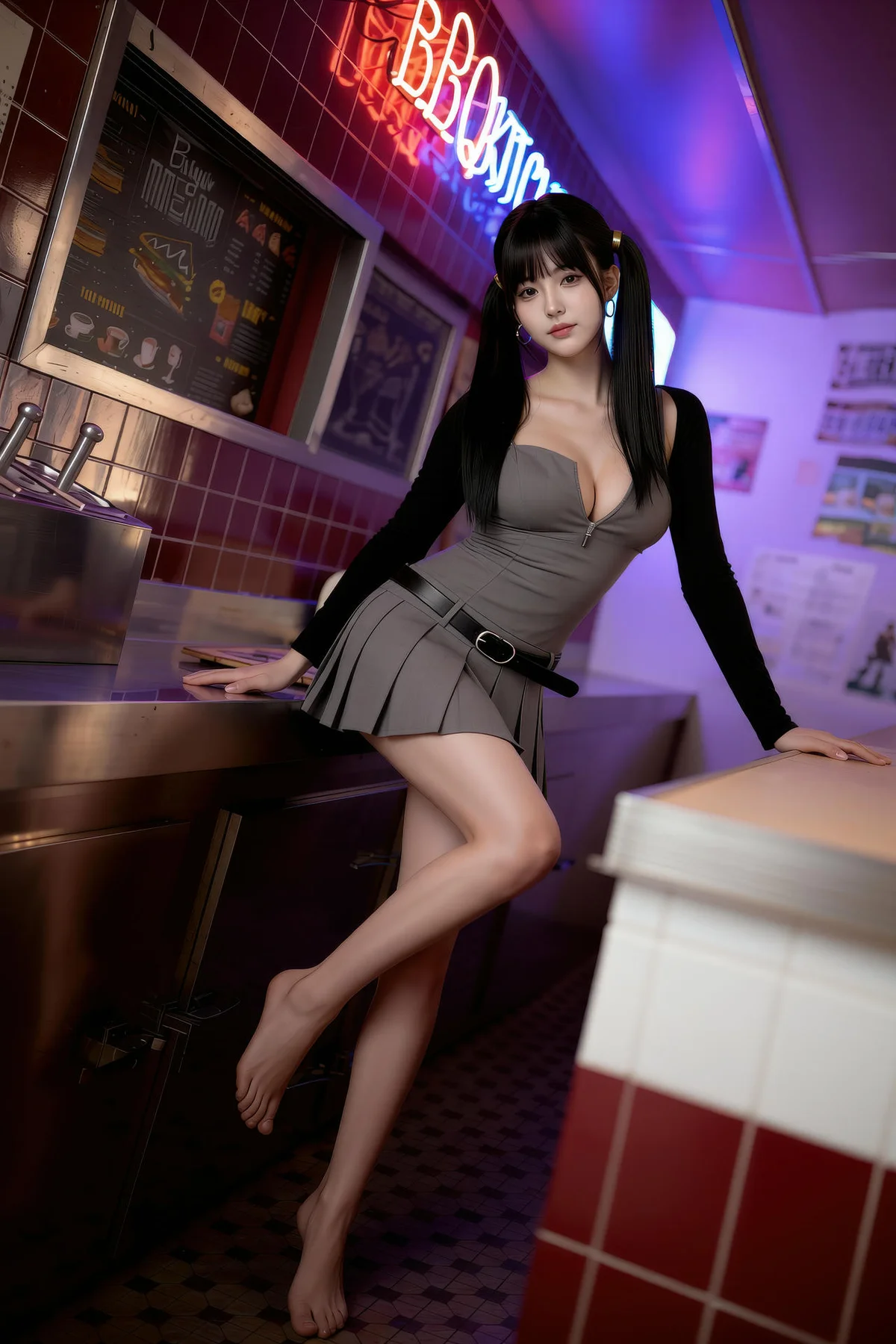AIG  No.495 柚柚sasa爆乳短裙少女 - 43