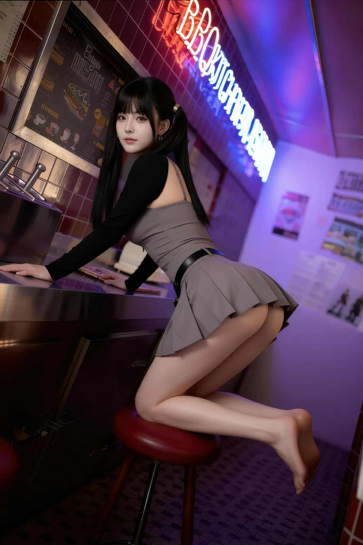 AIG  No.495 柚柚sasa爆乳短裙少女 - 44